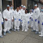 The 83rd Precinct Tweeted, "Our version of  #ghostbusters except they are at drug paraphernalia warehouse executing a  warrant"